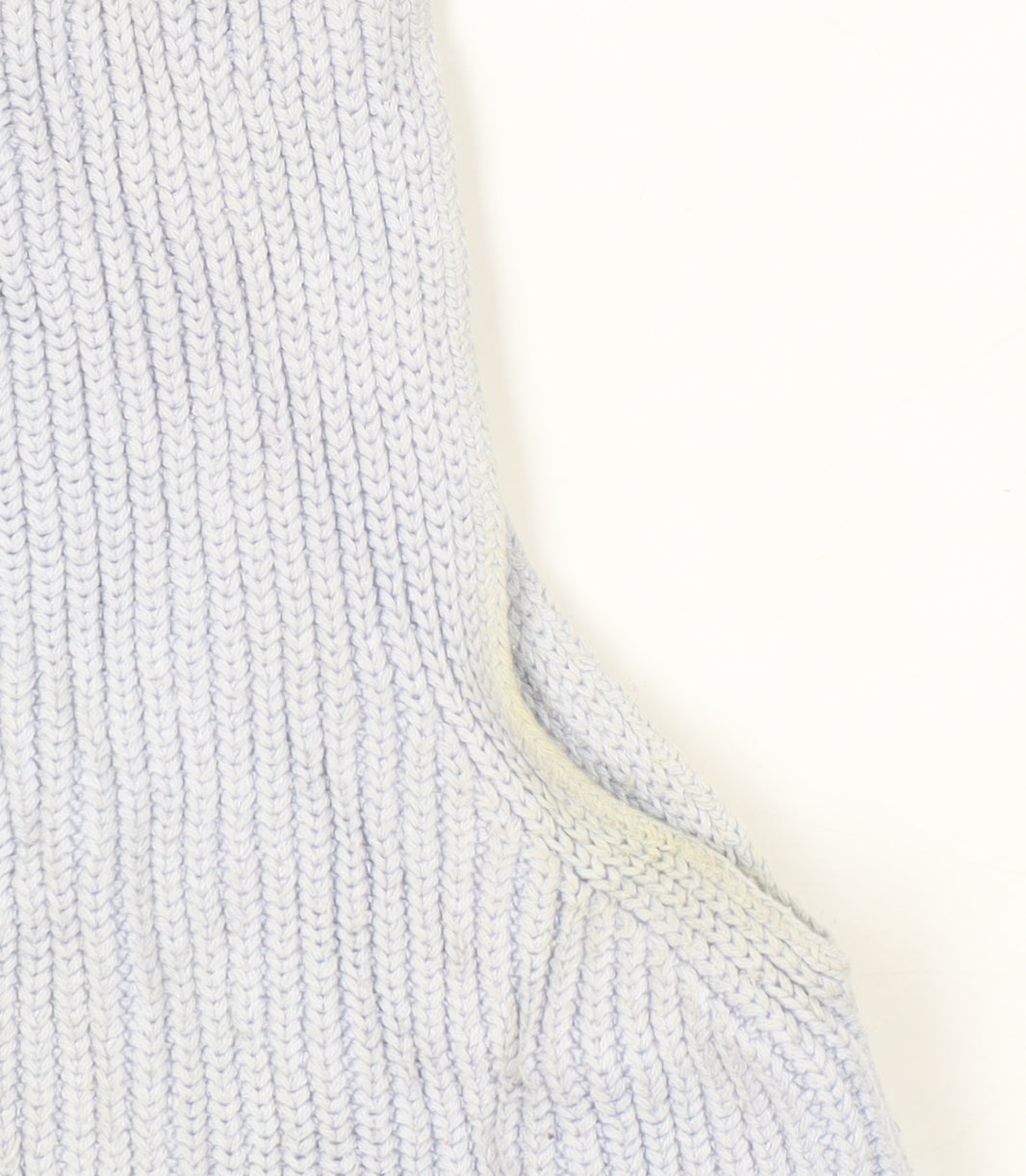 Womens UK Size S Zara Grey Vest Jumper