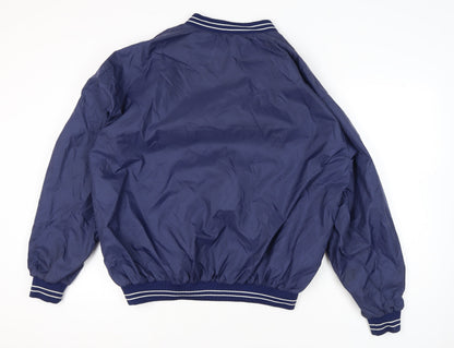 Southern Athletic Men’s Blue XL Pullover Sweatshirt V-Neck Nylon Sportswear