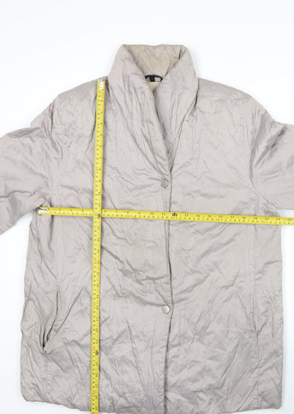 Milo Coats Women’s Beige Size 12 Mid-Length Puffer Jacket