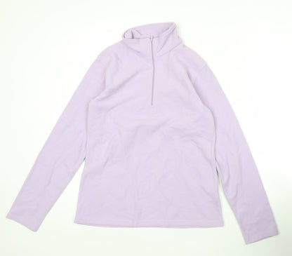 Womens UK Size M Mountain Warehouse Purple Pullover Sweatshirt