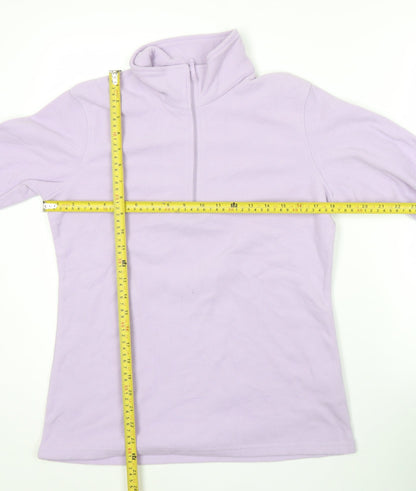 Womens UK Size M Mountain Warehouse Purple Pullover Sweatshirt