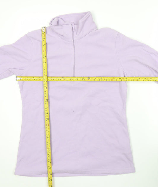 Womens UK Size M Mountain Warehouse Purple Pullover Sweatshirt