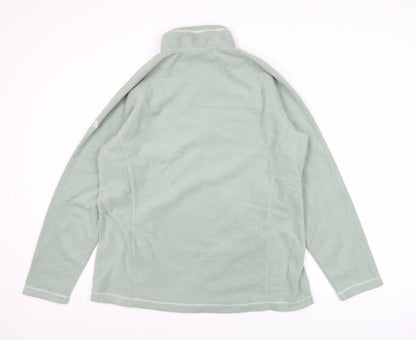 Unisex Adults UK Size XL Craghoppers Green 1/2 Zip Sweatshirt