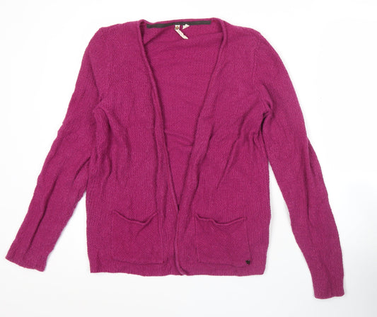 Womens UK Size 8 White Stuff Purple Cardigan Jumper