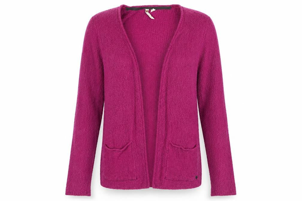 Womens UK Size 8 White Stuff Purple Cardigan Jumper