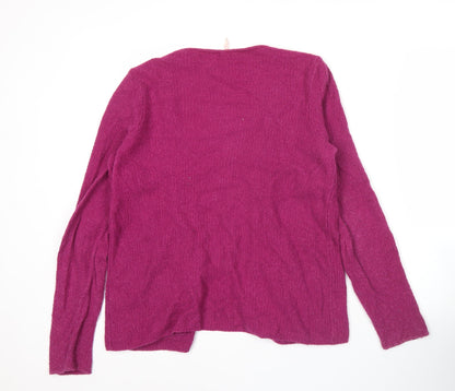 Womens UK Size 8 White Stuff Purple Cardigan Jumper