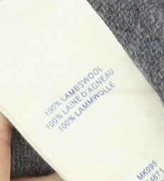 Boden Men’s Grey Lambswool V-Neck Jumper Vest XL Knit Wool Sleeveless