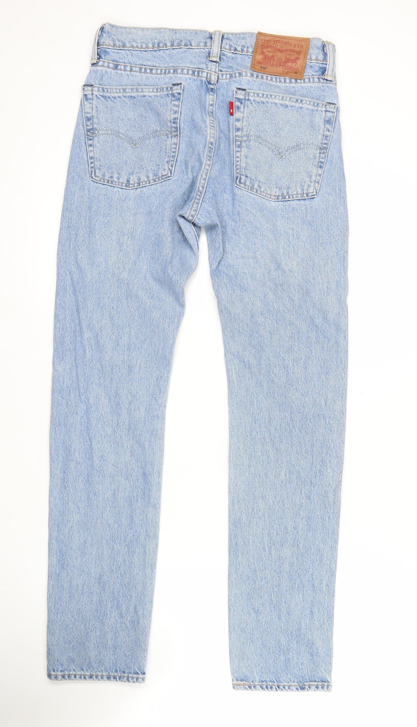 Levi's Men's Blue 510 Skinny Denim Jeans W27 L30 Slim Fit