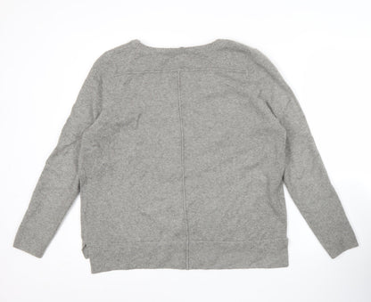 Womens UK Size M French Connection Grey Pullover Jumper