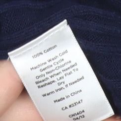 Womens UK Size S Talbots Blue Cardigan Jumper