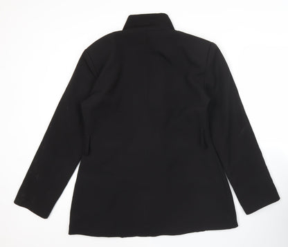 Boohoo Women’s Black Size 14 Blazer Jacket Single Breasted