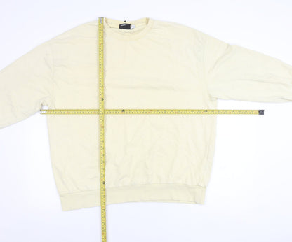 Womens UK Size 12 ASOS Yellow Pullover Sweatshirt