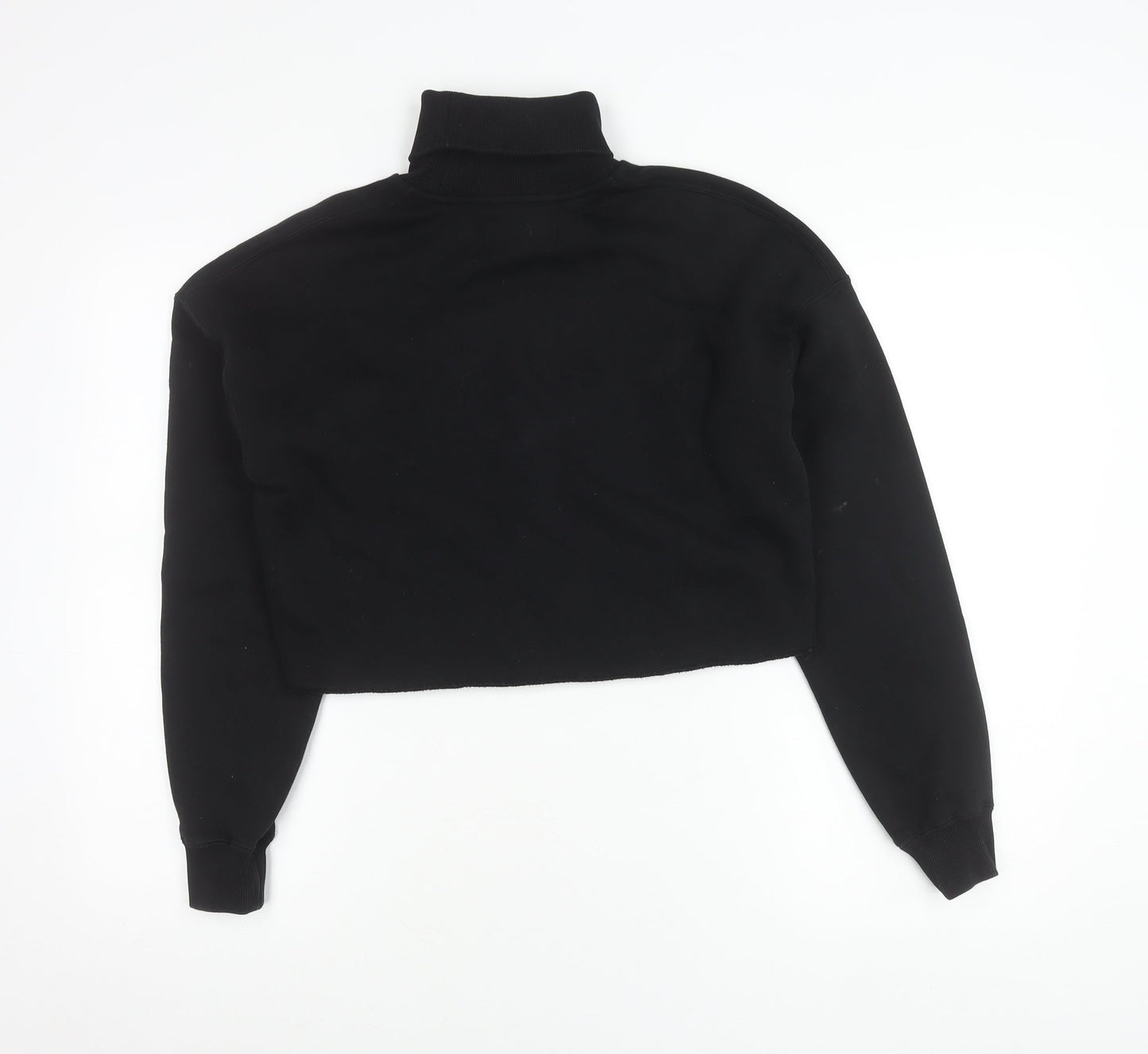 Calvin Klein Jeans Womens Black Roll Neck Pullover Jumper Size S