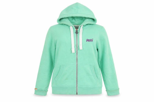 Womens UK Size M Superdry Green Basic Jacket
