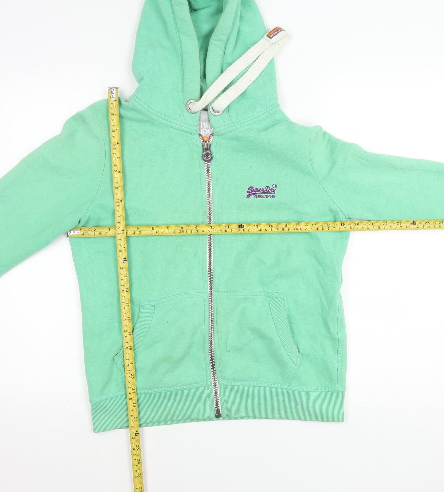 Womens UK Size M Superdry Green Basic Jacket