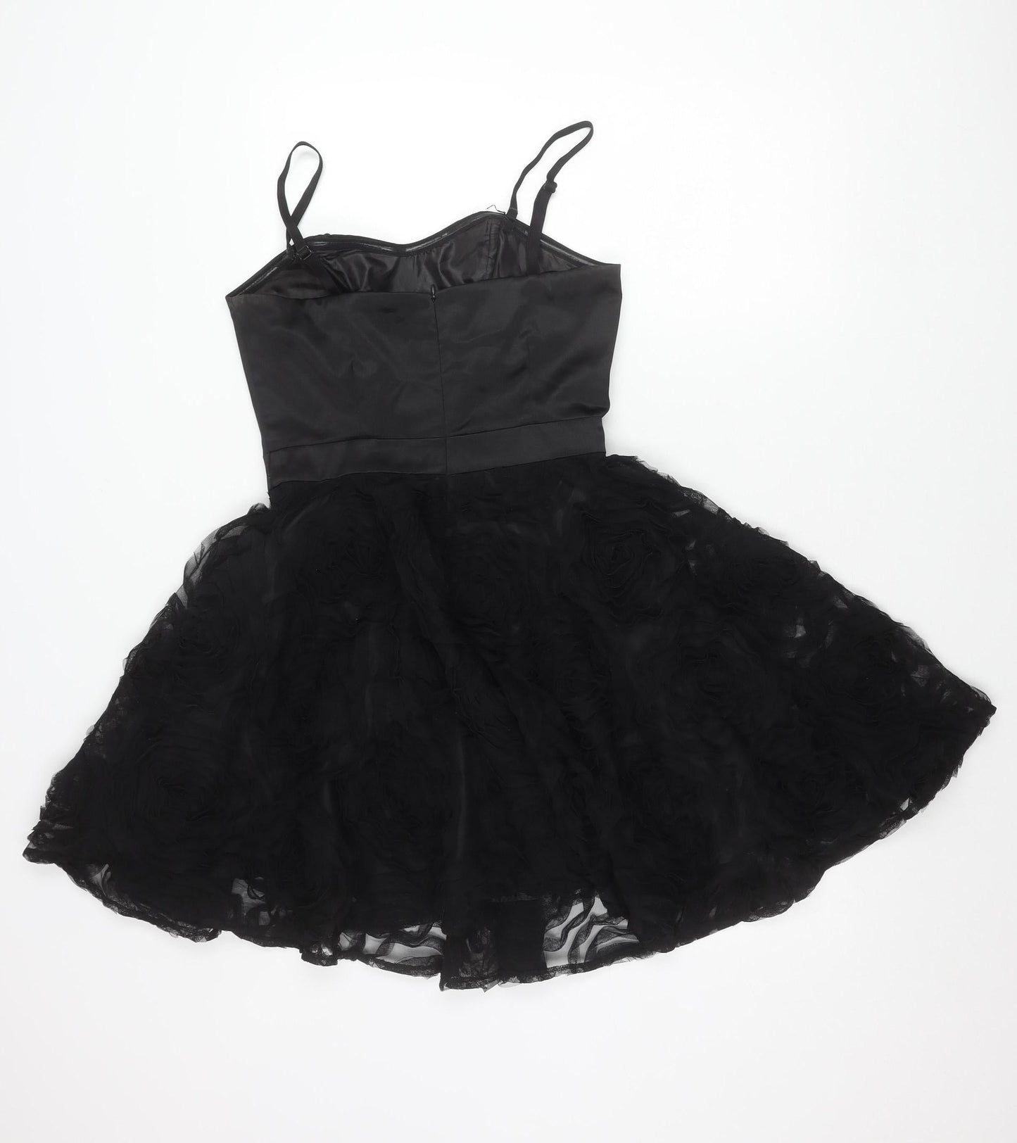 Be Beau Women’s Black Fit & Flare Party Dress Size 10