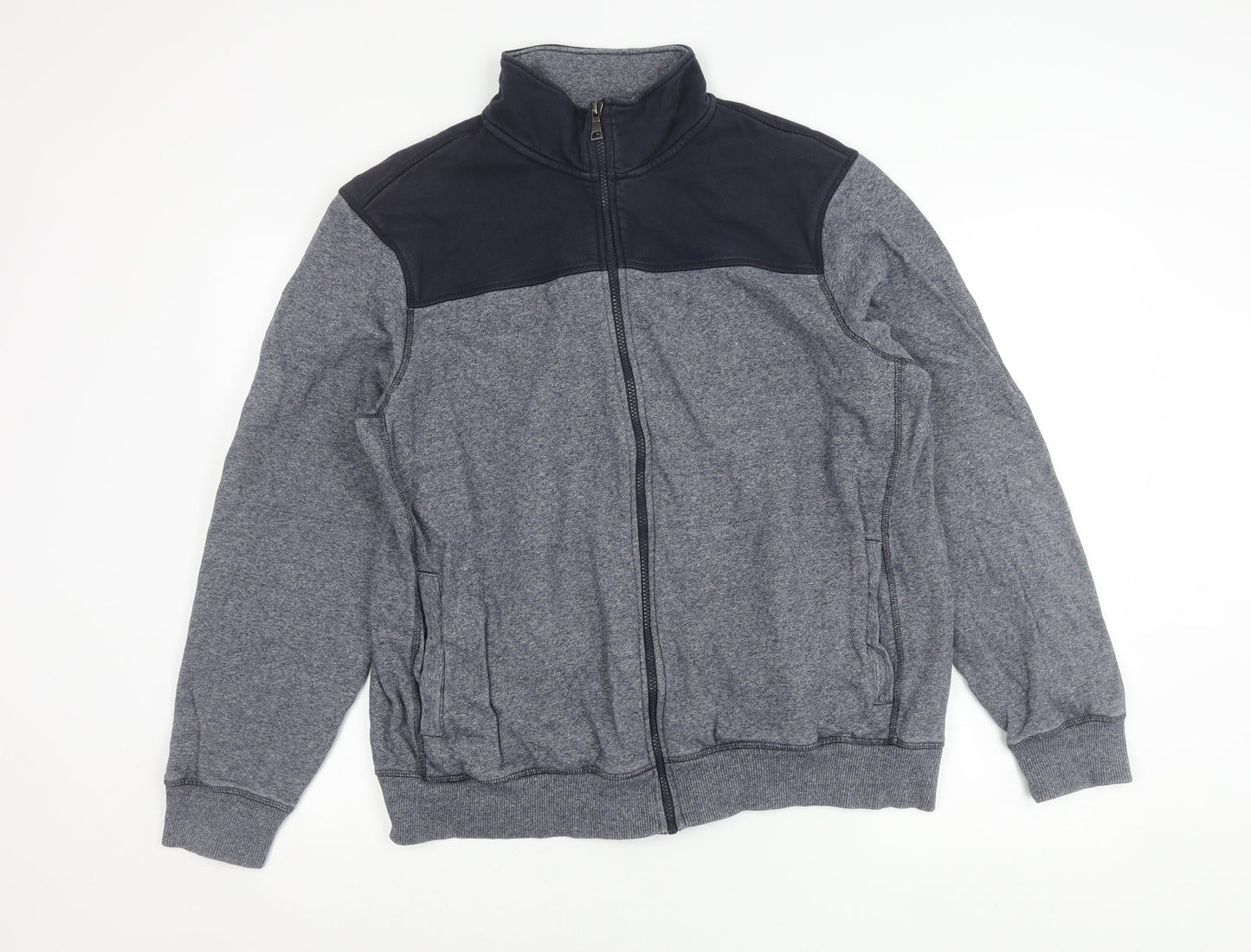 Mens UK Size XL Marks and Spencer Blue Basic Jacket