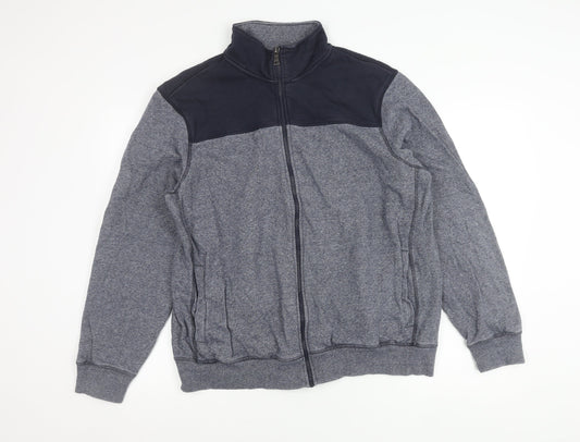 Mens UK Size XL Marks and Spencer Blue Basic Jacket