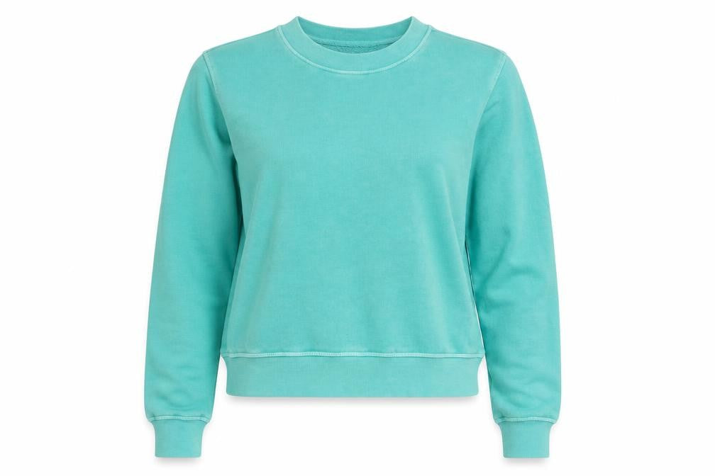 Womens UK Size M Marks and Spencer Green Pullover Sweatshirt
