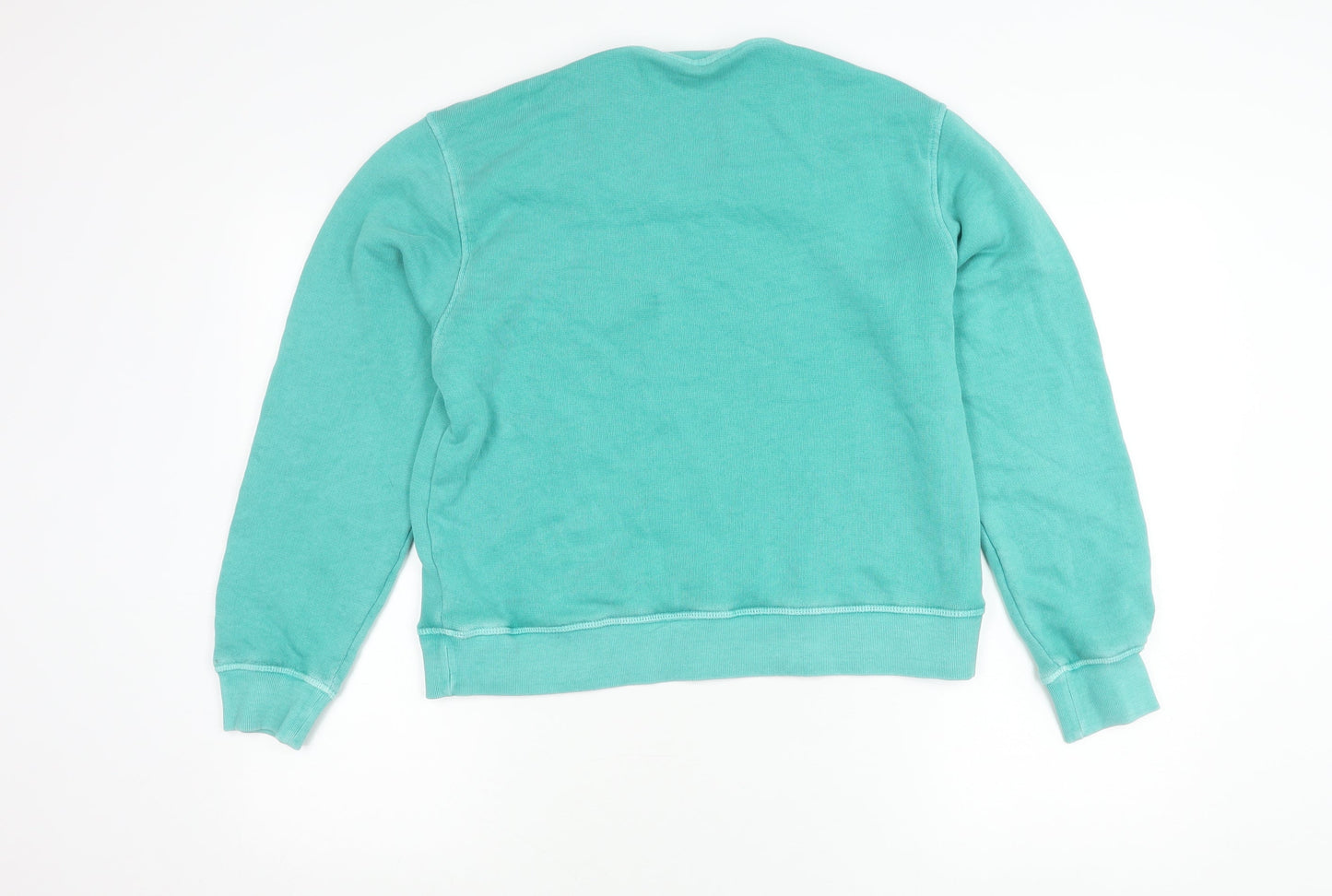 Womens UK Size M Marks and Spencer Green Pullover Sweatshirt