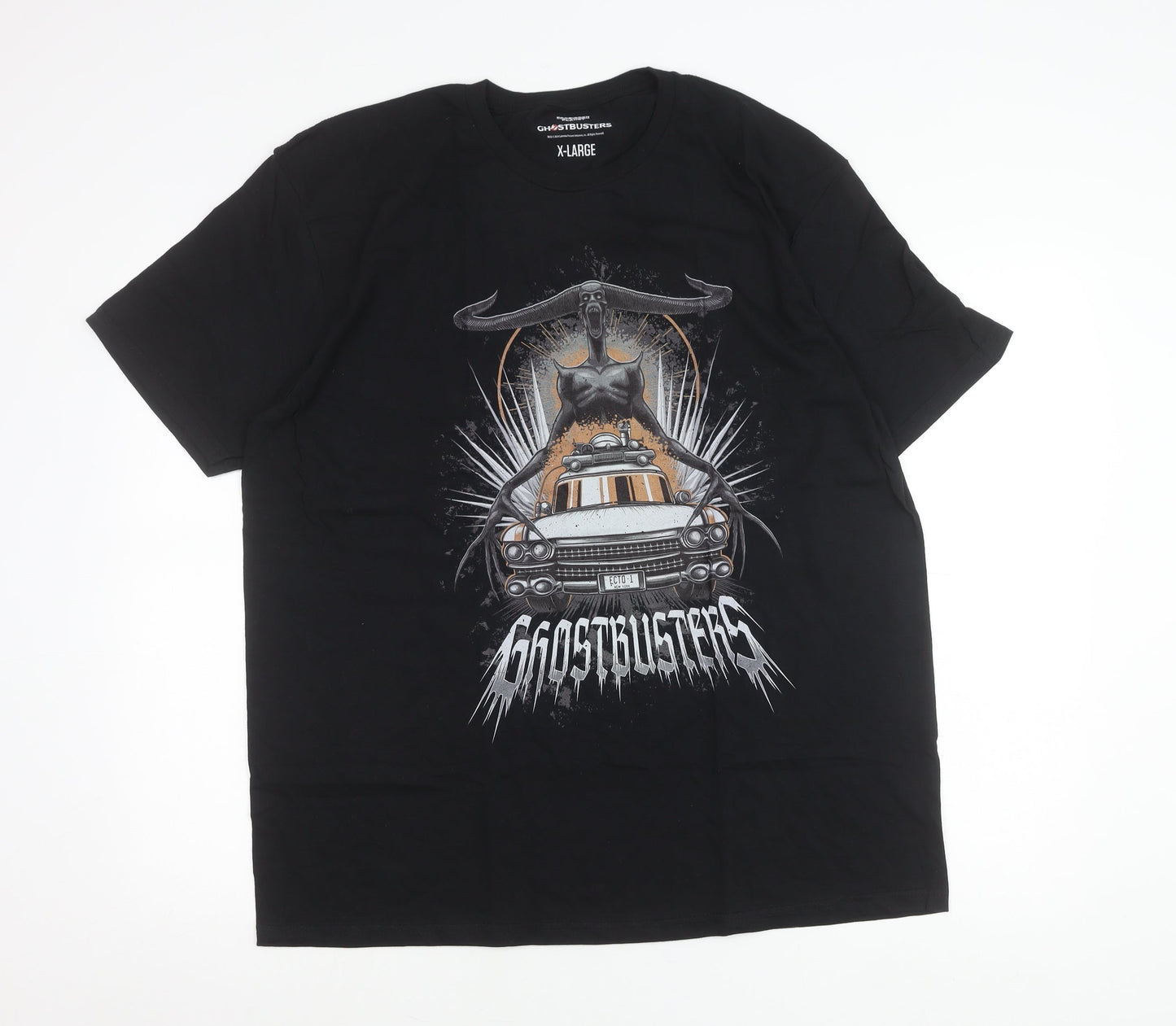 Forbidden Planet Men’s Black Ghostbusters XL Graphic T-Shirt
