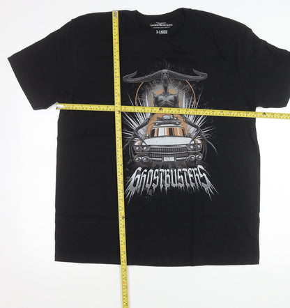 Forbidden Planet Men’s Black Ghostbusters XL Graphic T-Shirt
