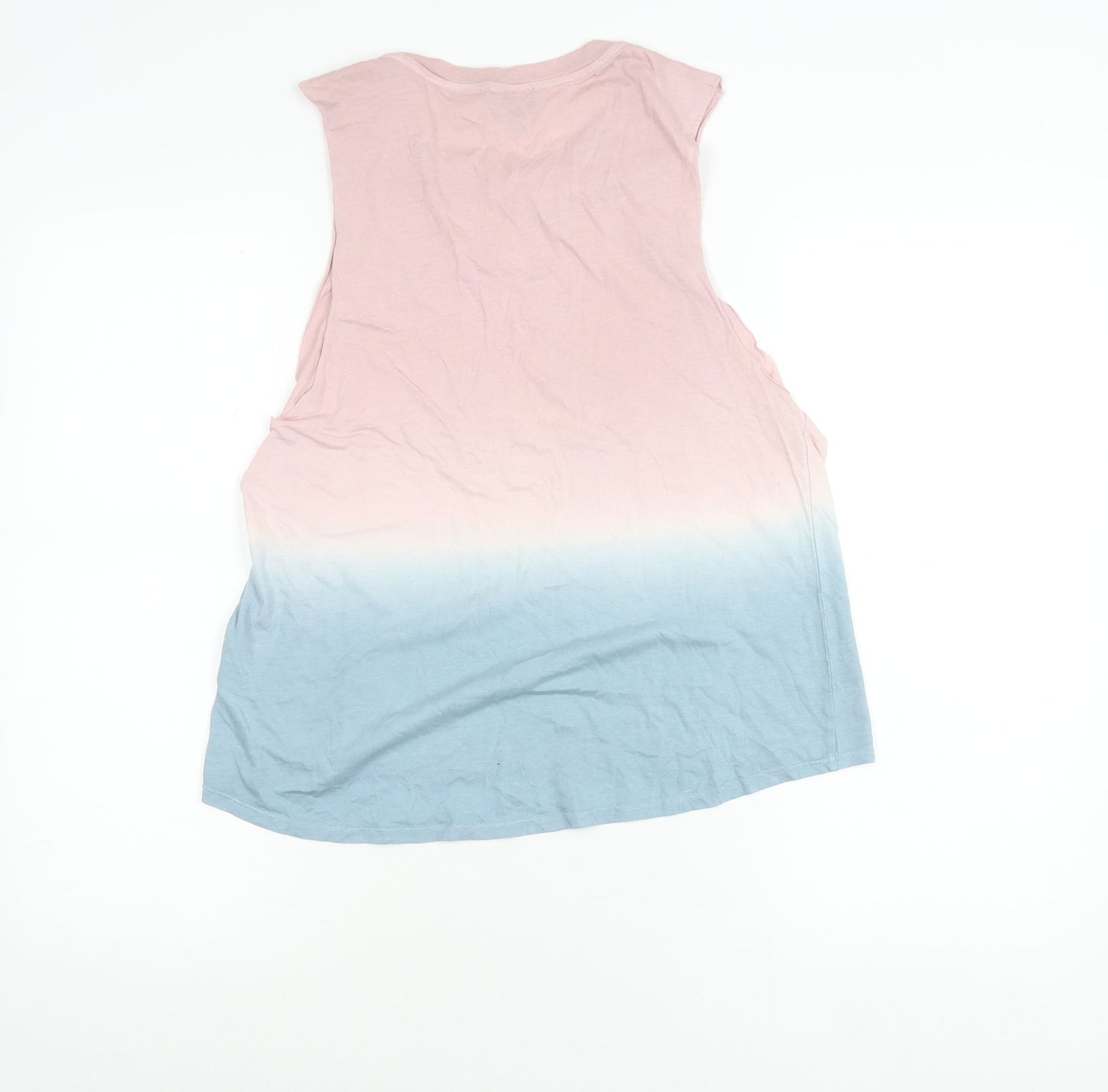 Womens UK Size 8 Topshop Multicoloured Basic Tank