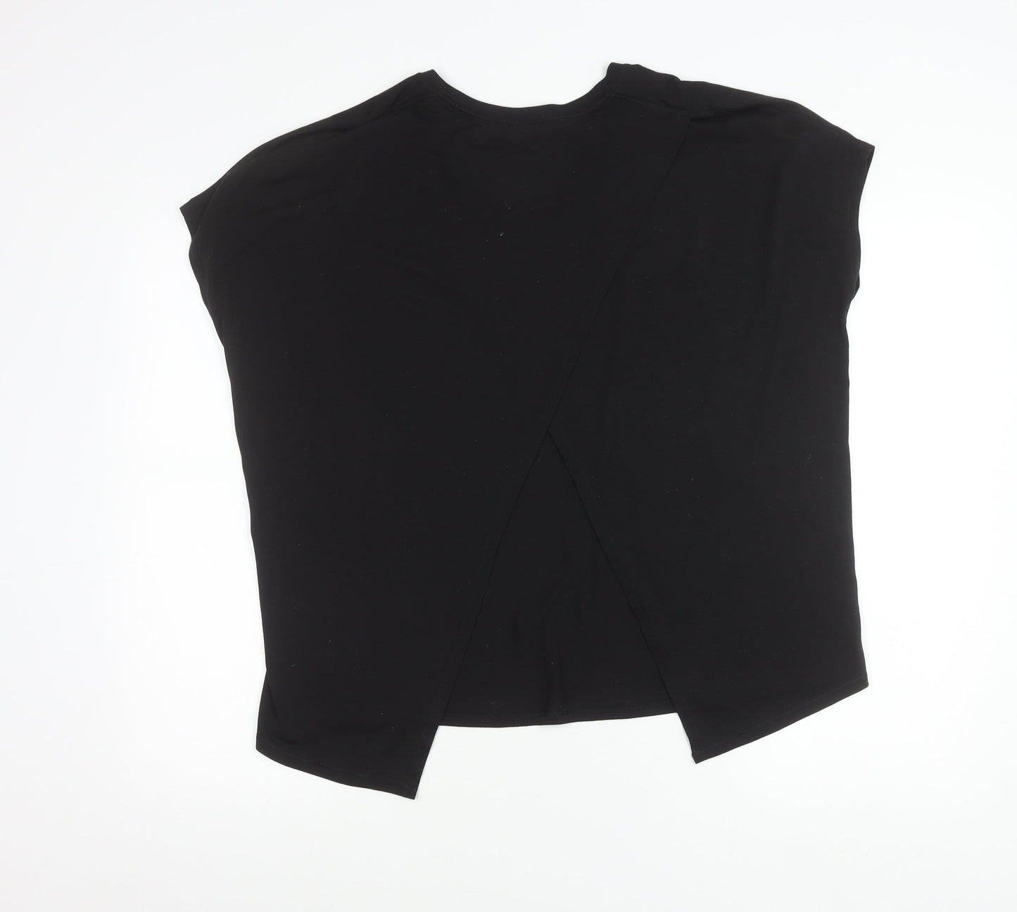 Athletic Works Womens Black S Sleeveless Sports T-Shirt