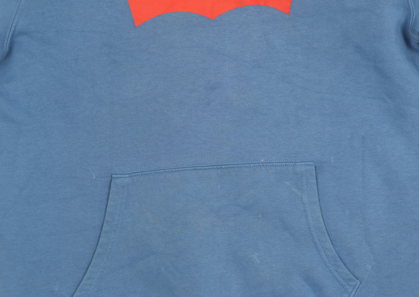 Mens UK Size M Levi's Blue Pullover Hoodie