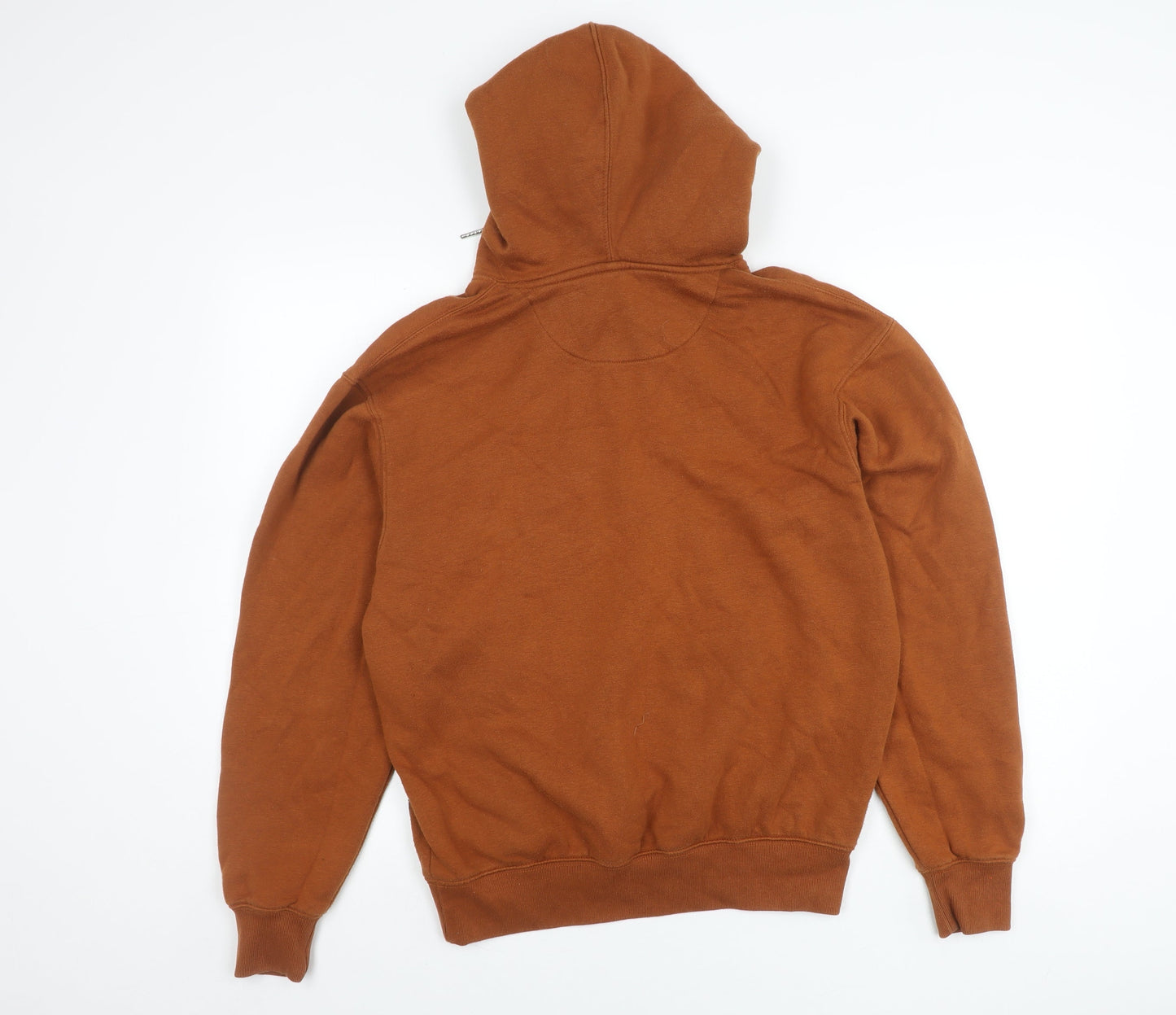 Mens UK Size S JACK & JONES Brown Pullover Hoodie