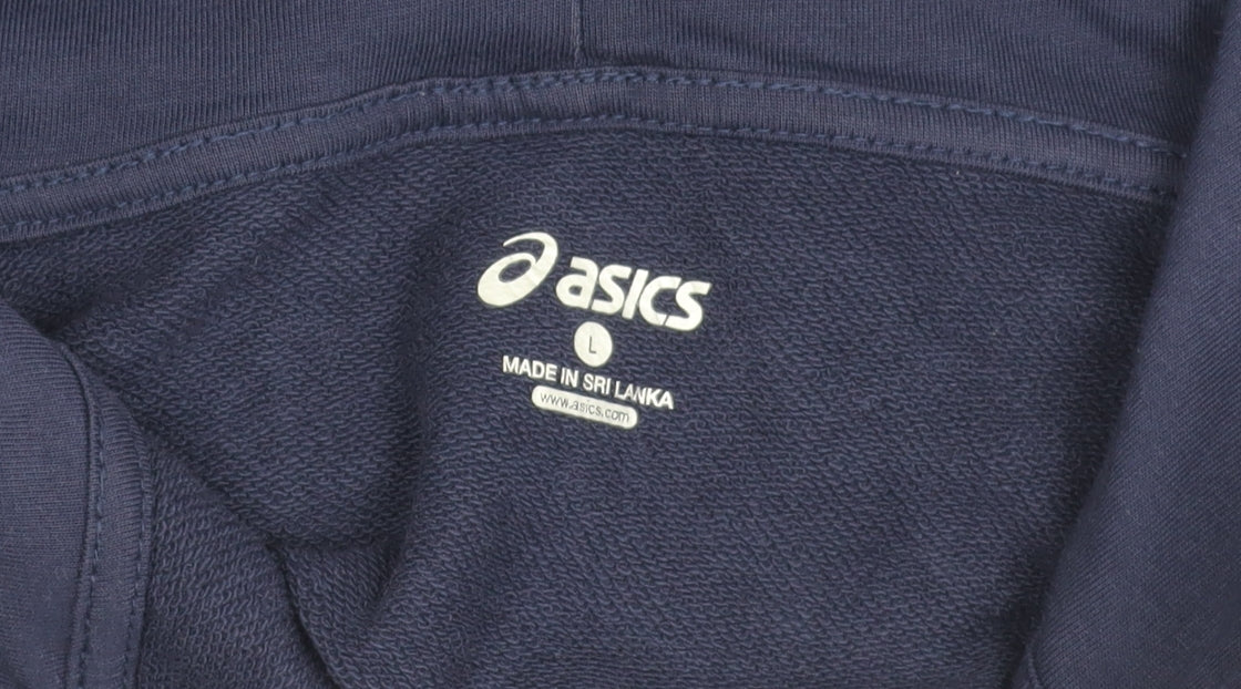 Asics Men’s Blue Hooded Full Zip Jacket L IAAF London 2017