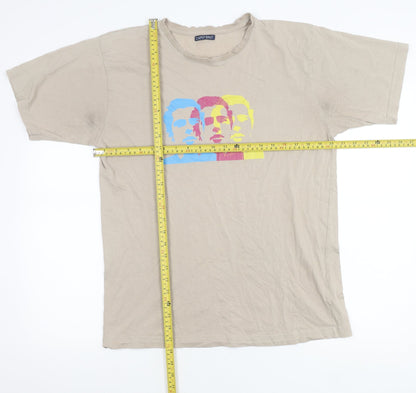 Cape Point Men's Beige Medium Graphic Art Print T-Shirt
