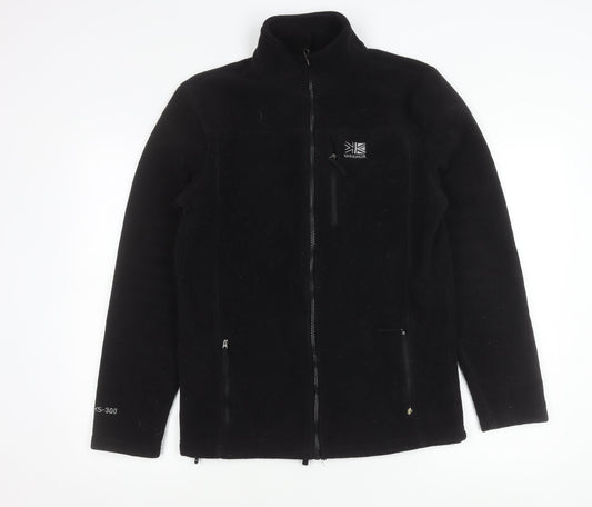 Karrimor Womens XS Black Fleece Full Zip Jacket Outdoor Sportswear