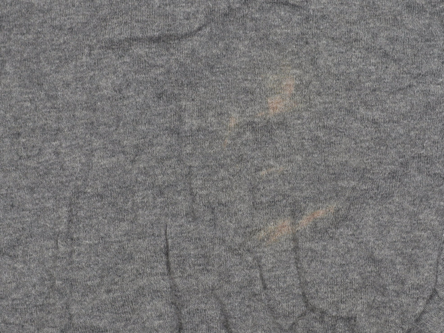 Abercrombie & Fitch Mens Grey V-Neck Jumper Size S Slim Fit