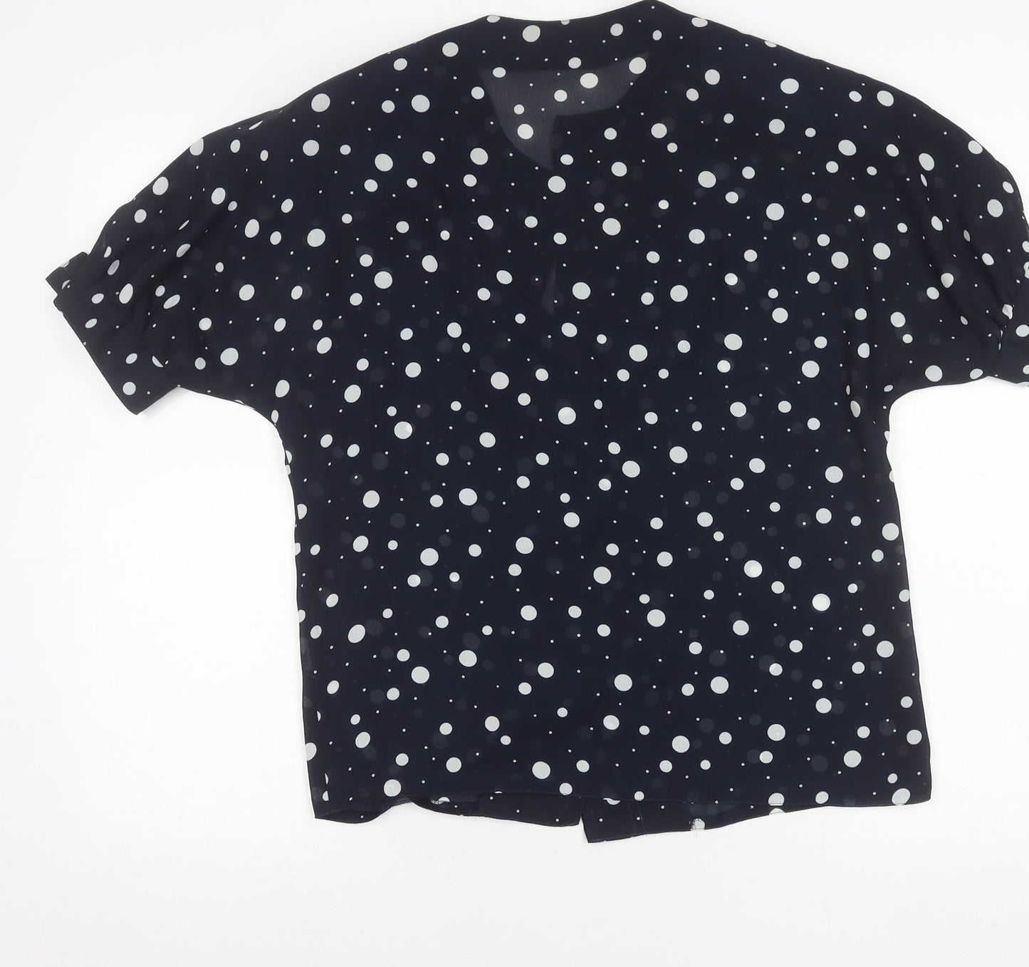 Womens UK Size 12 HARDOB Blue Basic Blouse