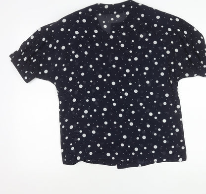 Womens UK Size 12 HARDOB Blue Basic Blouse