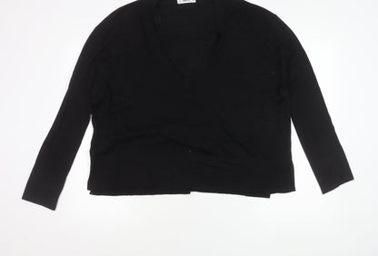 Womens UK Size L Zara Black Pullover Jumper
