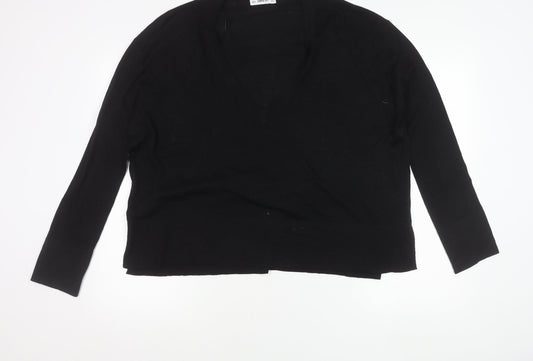 Womens UK Size L Zara Black Pullover Jumper