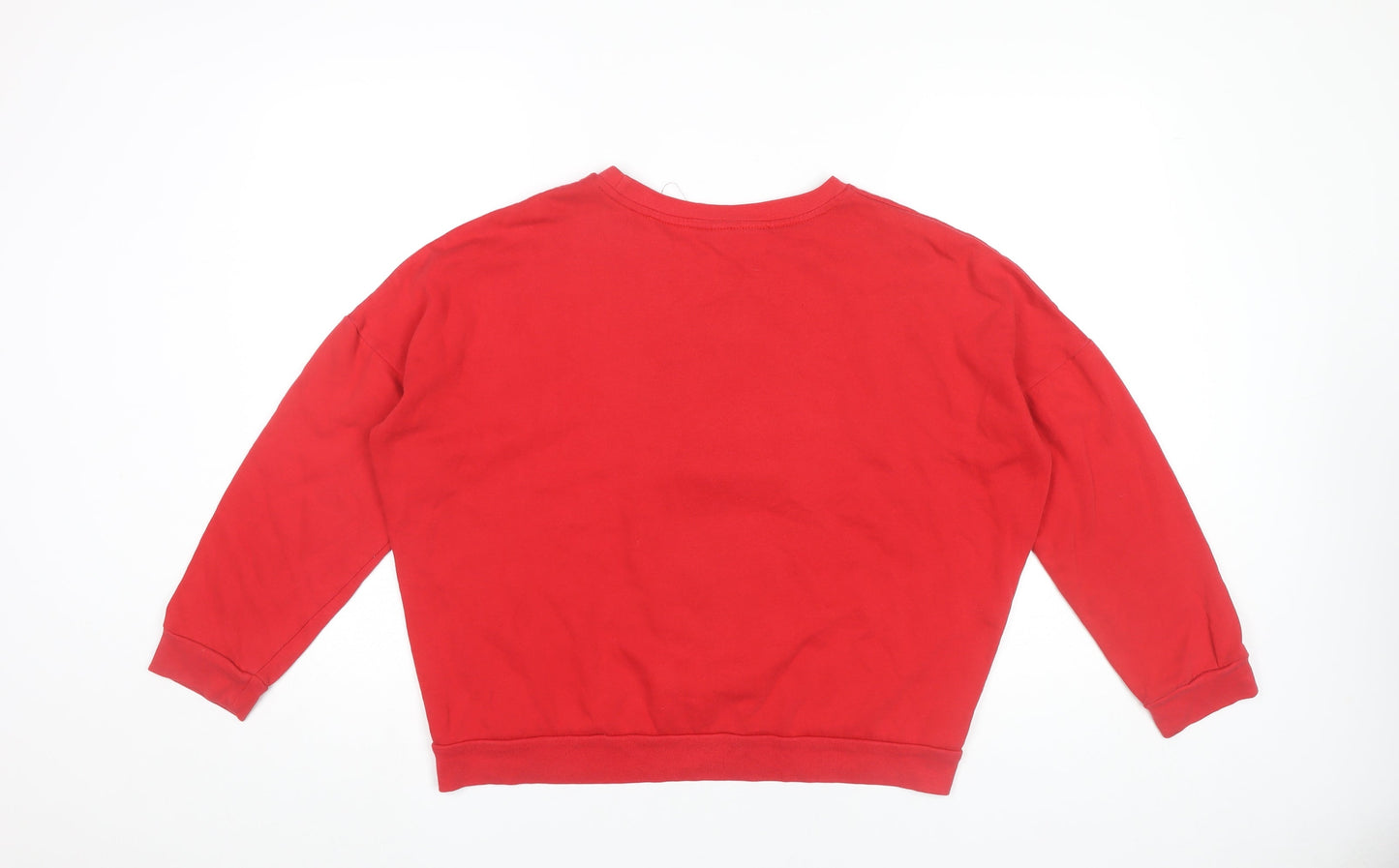 Womens UK Size XL Disney Red Pullover Sweatshirt