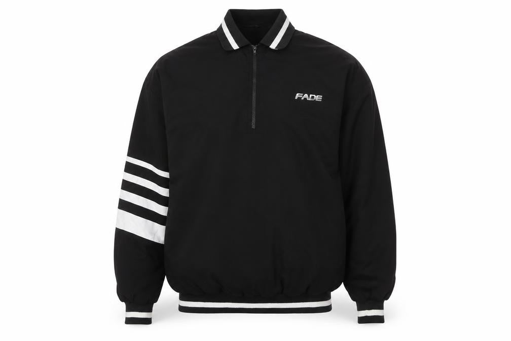 Mens UK Size M FADE Black Basic Jacket