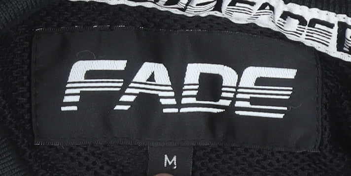 Mens UK Size M FADE Black Basic Jacket