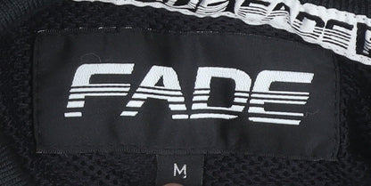 Mens UK Size M FADE Black Basic Jacket