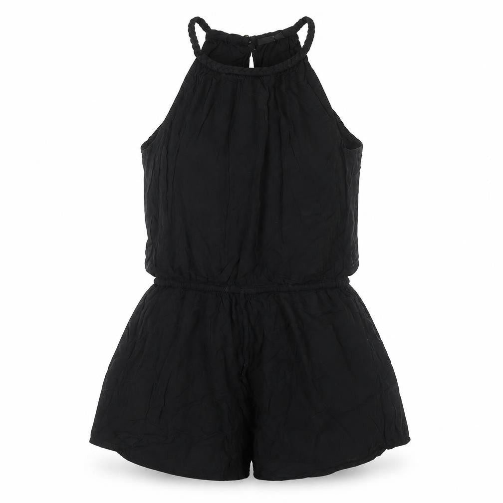 Womens UK Size M Gap One-Piece Black Playsuit