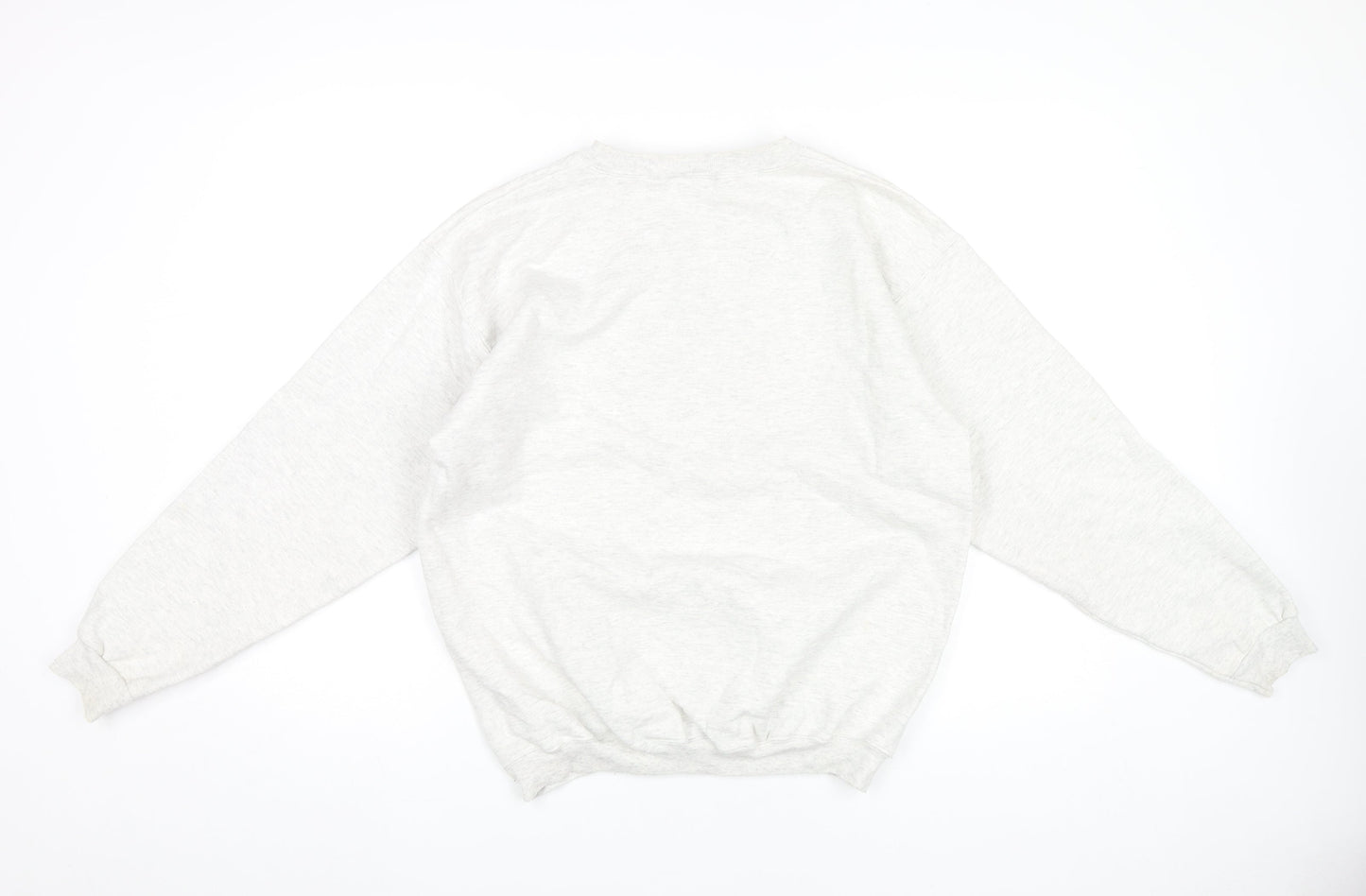 Hanes Unisex Grey Music Graphic Pullover Sweatshirt Size S