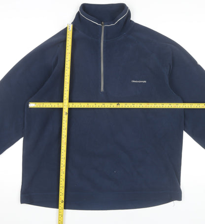 Mens UK Size M Craghoppers Blue Pullover Sweatshirt