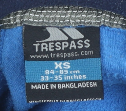 Trespass Men's Blue XS Fleece Pullover Sweatshirt Outdoor Hiking