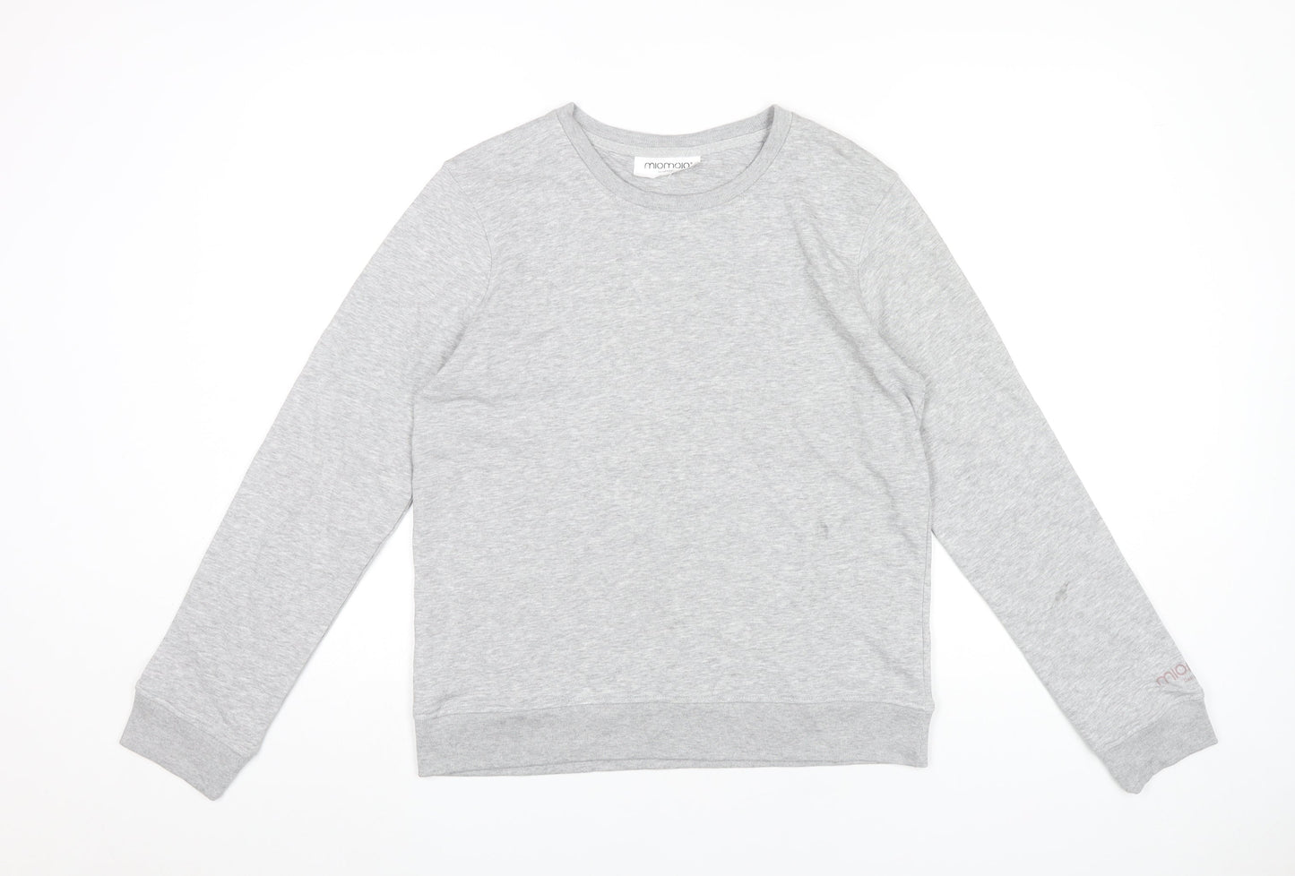 Miomojo Womens Grey L Sweatshirt Pullover Crew Neck Long Sleeve