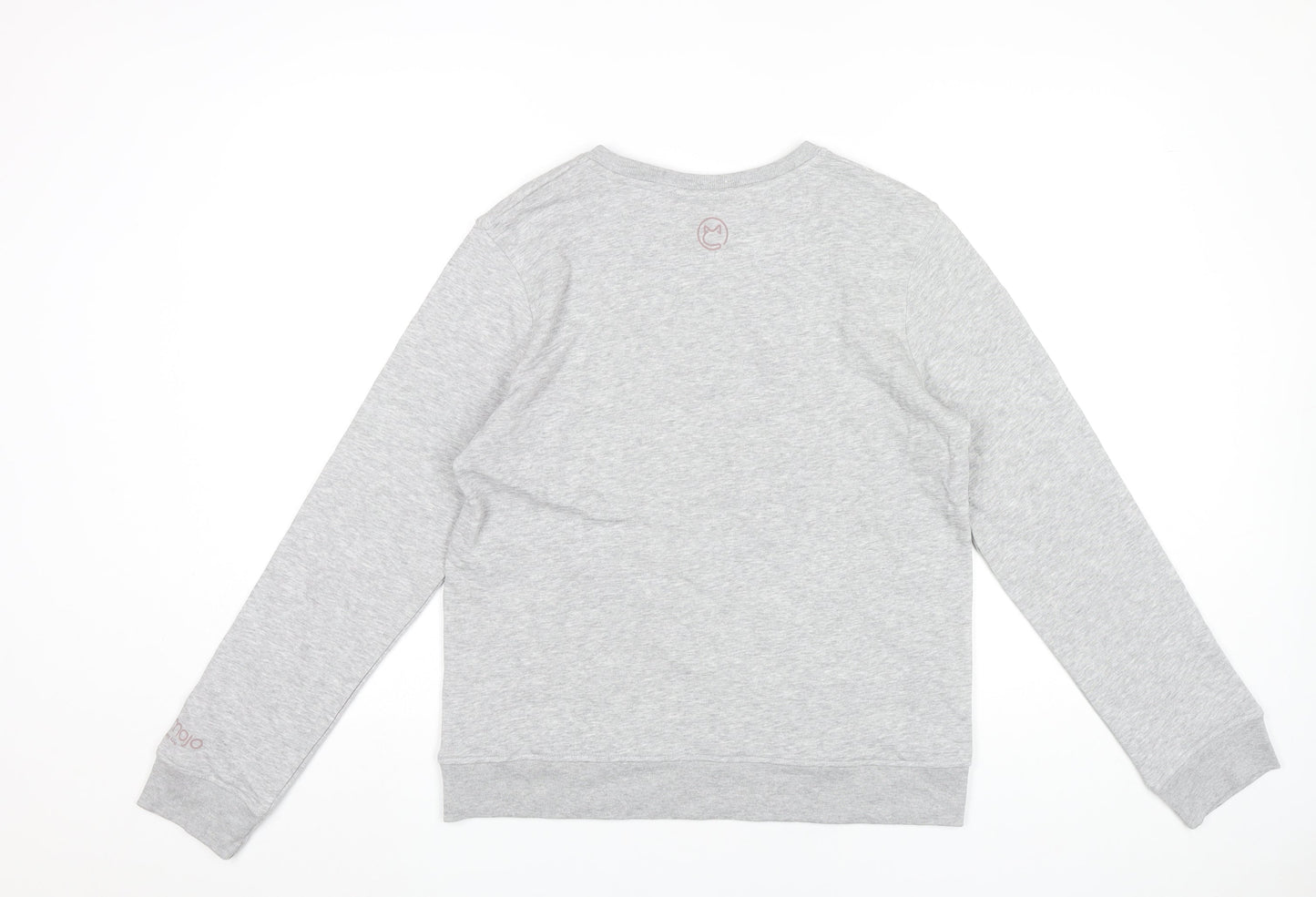 Miomojo Womens Grey L Sweatshirt Pullover Crew Neck Long Sleeve