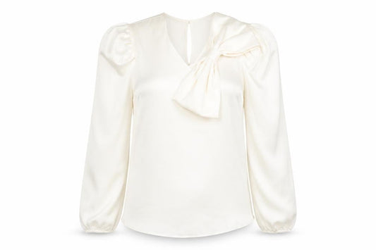 Womens UK Size 12 F&F Ivory Blouse Blouse