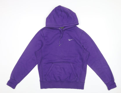 Nike Women’s Purple Pullover Hoodie Small Regular Fit Activewear